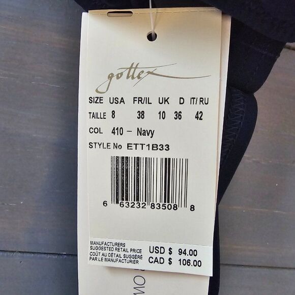 Profile by Gottex Womens Standard Keyhole Scoop Neck Tankini Top Swimsuit Size 8 - Picture 4 of 11